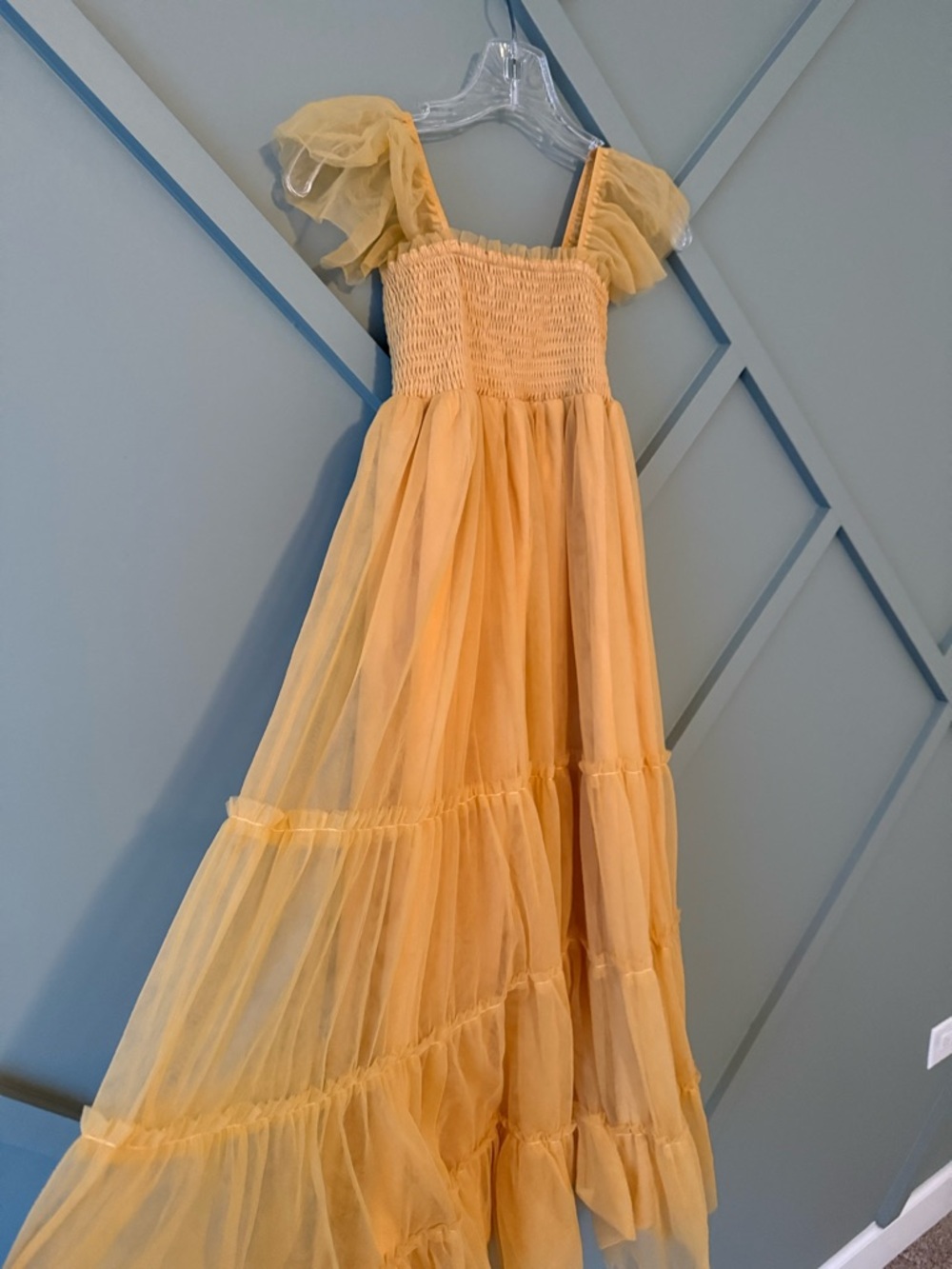 Indie Blue tulle dress